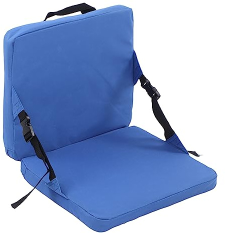 Cryfokt Sièges de Stade pour Blanchisseur avec Support Dorsal, Coussin de Siège de Stade Pliable en éponge, Chaise de Blanchisseur Portable D'extérieur pour événements Sportifs