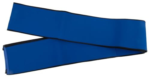FUANA Non-Slip Neoprene Pool Ladder Cover for 8 ft or 10 ft Handrails, Blue, Swimming Pool Accessories with Zipper Closure, Comfortable and Secure Grip 10FT