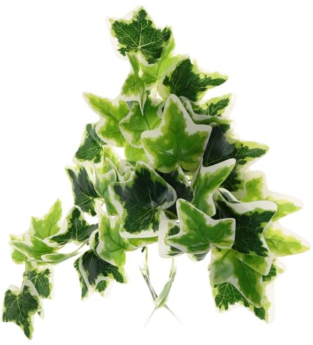 HOLIDYOYO Plante Suspendue Artificielle pour Terrarium Ventouse, Décor d'escalade en Plastique Solide, Plante Reptile de Tortue pour Habitat Amphibien et Reptiles