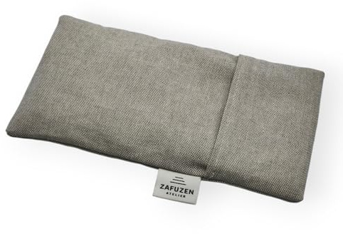 ZAFUZEN Cuscinetto per Occhi Yoga Dune con Fodera Lavabile – Lavanda Naturale e Riso, Cotone Naturale, Ideale per Meditazione e Relax