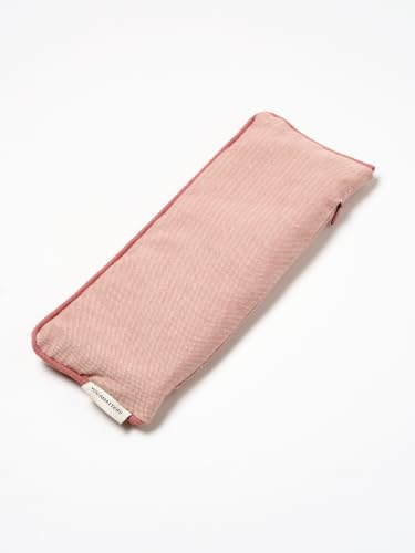 Yogamatters Organic Cotton Eye Pillow | Lavender and Linseed | For Yoga, Relaxation and Meditation
