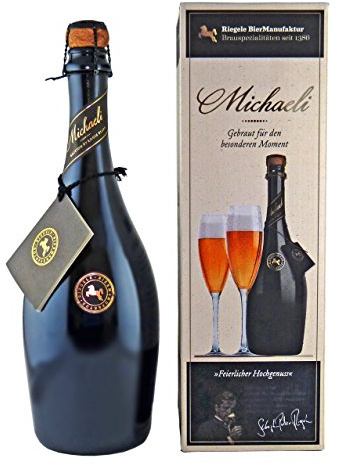Michaeli Bierspezialität 0,75l - Craft Beer im Geschenkkarton | Exklusives Gourmetbier der BierManufaktur Riegele, ideal als Geschenk für Bierliebhaber, limitierte Edition im 750ml Format