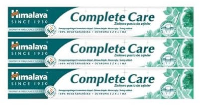 Himalaya Herbal Complete Care Toothpaste |Anti Inflammation, Anti-oxidant, Prevents Bleeding or Swollen Gum - 100% Vegetarian Herbal Toothpaste - 75ml (Pack of 3)