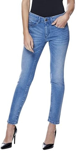 Rica Lewis Jeans Slim Push-up Stretch Cathy (FR/ES, Numérique, 46, Mince, Taille Normale, Denim)