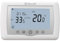 TELLUR SMART Wi-Fi Thermostat, Control via Phone App, Compatible with Alexa and Google Assistant, Child-Lock, Schedule, Programmable, Frost Protection, White