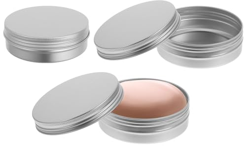 Healifty Seifendose Aluminium Runde Seifenbox Mit Abnehmbarem Deckel Wasserdicht Und Staubdicht Ideal Für Seifen Und Kosmetik 8.3 Cm 3 Stück