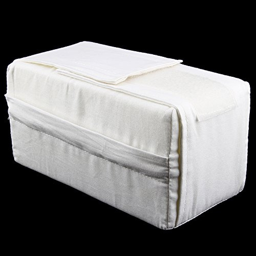 Cuscino Per Il Ginocchio, Cuscino Per Il Ginocchio con Fodera in Tessuto di Puro Cotone, Cuscini Regolabili Per L'elevazione delle Gambe, Cuscino Per Alleviare Il Dolore Per La Circolazione Sanguigna