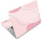 Autocollant en vinyle pour ordinateur portable 11,6, 12, 13, 13,3, 14, 15, 15,4, 15,6, 15,6, réutilisable avec 2 repose-poignets inclus, motif art moderne rose