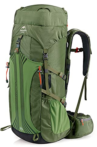 Naturehike Zaino da Trekking 55L Uomo Donna Zaino da Trekking Ultraleggero Impermeabile Zaino da Viaggio per Zaino, Escursionismo, Outdoor, Campeggio
