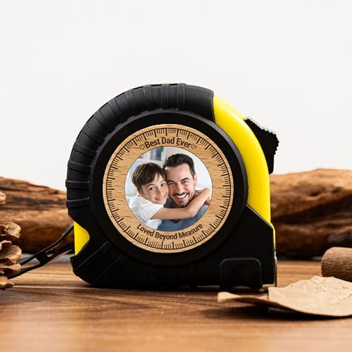 Mètre ruban personnalisé pour la fête des pères pour papa, ruban à mesurer gravé, cadeau de Noël d'anniversaire pour papa, personne ne mesure à la hauteur de vous, cadeaux d'outils, cadeaux de