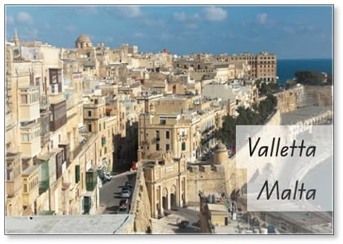 Calamita da frigorifero Old Valletta, Malta