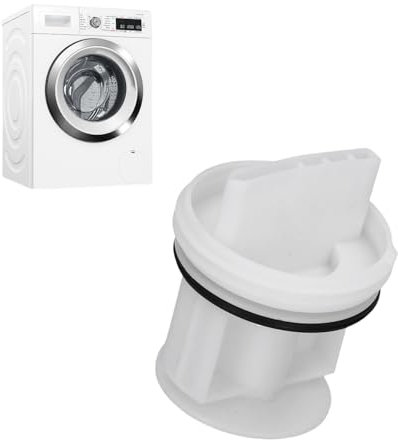 Lint Sieve Lint Filter Insert Replacement Filter for Washing Machine Washer Dryer, Filter Lint Filter Insert, Filter Sieve for Coin Buttons, Compatible with Bosch Siemens Washing Machines