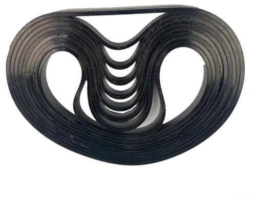Gdfnmogo Bandsäge Gummiband, 16 Zoll Bandsäge Gummi Radabdeckung Ersatzteil Scrollrad Reifen Werkstatt Elektrowerkzeug Zubehör Schwarz 400x35x6mm