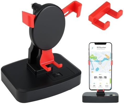 Podómetro Teléfono Móvil Agitador Automático para WeWard/Go Plus,Contador de Pasos Giratorios a la Izquierda y Derecha para Aumentar Pasos，Modelo enchufable