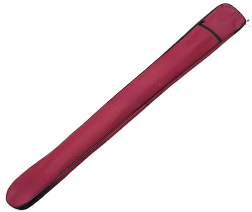 Fäktningsväska, Enkelskiktad svärdväska for tai chi-svärd katana bokken fiskespö flerfärgad 105-110cm(Red,105cm)