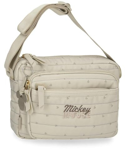 Joumma Disney Duna Mickey Bolso Beige 25x18x6,5 cm Polyester