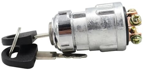 Interruttore di avviamento per Auto Universale 12V ON/off/Start con Blocco di accensione e 2 Chiavi, Interruttore di avviamento a 4 Posizioni per Auto e Barche.