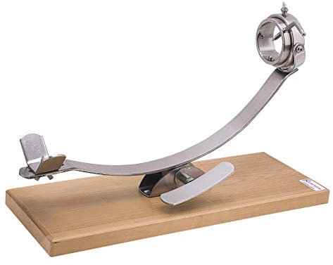 Fleurs cortés 17932 à jambon ou support à jambon, argenté