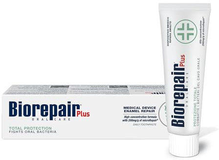 Biorepair Plus Total Protection with microRepair 2.5 fl.oz 75ml (Pack of 1)