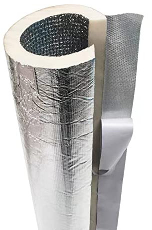 STCK Weiß PE-Rohrisolierung, Frostschutz Schaumstoffrohre,ID23-95MMx1M,Klimaanlage Isolierung Rohr,fürGasrohre,PPR-Wasserrohr (Inside Diameter : 55mm, Thickness : 20mm)