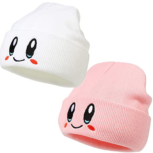 LANLYLGQ 2Stück Beanie Mütze Wintermütze Unisex Herren Damen Mädchen Jungen Warmmütze Strickmütze