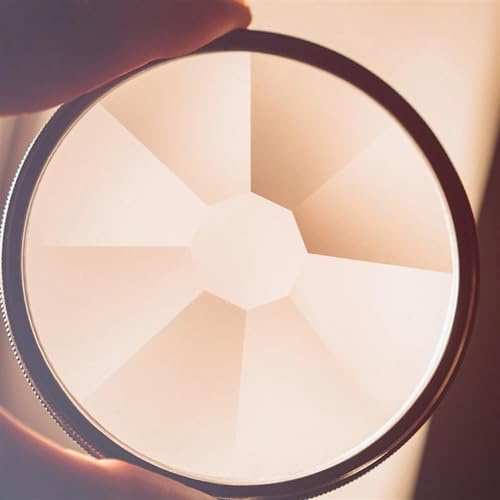 77 mm åttkantigt kamerafilter, Fotografi Förgrundsoskärpa, Film- och TV-rekvisita, Glasprisma SLR Specialeffekter Tillbehör(Size:With 52mm adpater)