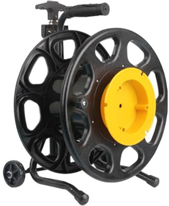 ＡＷＨＡＯ Empty Cable Reel Wire Storage Wheel Electrical Roller Cable Holder for Workshop, S300A