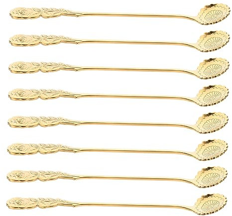 OFFSCH 8pezzi Cucchiai e Dessert Inossidabile Versatili Per Tè e Condimenti e Resistente Per Occasione