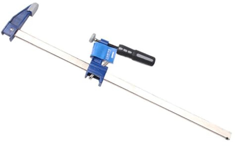 IWOWHERO Abrazadera de Carpintería Rápida Clip de Azul Herramienta de Sujeción para Bricolaje y Trabajos Ligeros de Sargento Ergonómico con Agarre Cómodo para Carpinteros