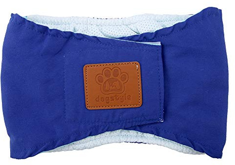 Bauchband-Schutzhose für Rüden, Wiederverwendbare Bandage für läufige Hündinnen, Urinkontroll-Unterwäsche für kleine, mittlere und große Hunde (M)