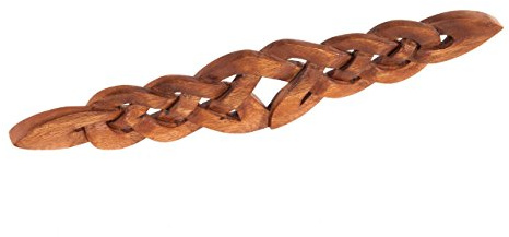 Windalf Wanddekoration ÁSDIS 37 cm Keltisches Ornament | Handarbeit, aus Holz