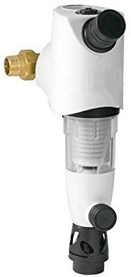 Ritzer by SYR Hauswasserstation Rückspülfilter mit Druckminderer und Manometer, HWS, Wasserfilter (1 Zoll)