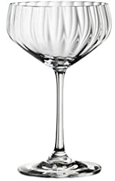 Spiegelau & Nachtmann, LifeStyle 4450178 Lot de 4 bols à cocktail en verre à coupe à champagne en cristal 310 ml