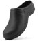 JOMIX Zoccoli Sanitari Donna Ospedale Ciabatte Sanitarie Donna Gomma Scarpe Calzature Infermieri Cucina Giardino SD4097 (Nero, 41)