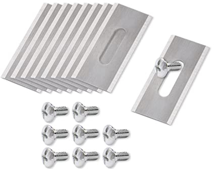 Terre Products, 9 Pack, Robotic Lawn Mower Replacement Blades, Compatible with Husqvarna Automower, Gardena Sileno, McCulloch ROB S Series, and More