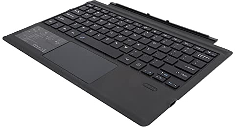 Akozon per PRO Type Cover, Tastiera Wireless Bluetooth con Batteria Ricaricabile Integrata per 3 4 5 6 7 Sostituzione del Laptop Wireless Touchpad per Poggiapolsi
