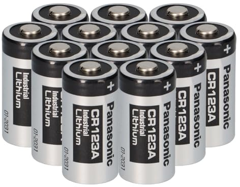 Akkuman Edition Lot de 12 piles CR123A DL123A CR17345 Ultra Lithium 3 V