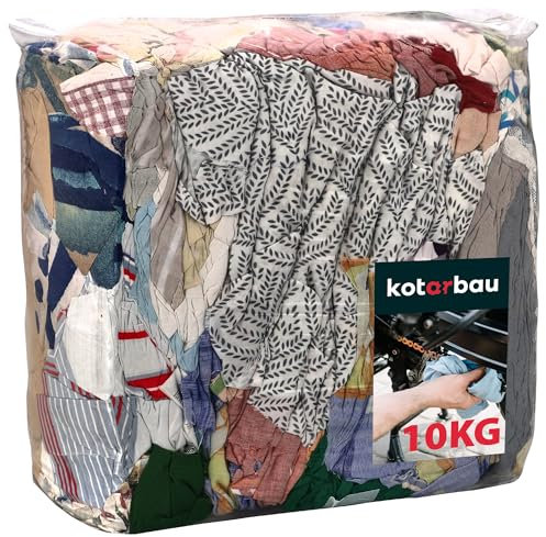 KOTARBAU® Chiffon de nettoyage 10 kg couleur literie en coton