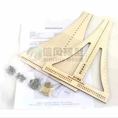 LeTkingok Ship Model Building Tool, Rope Ladder Weaver Braide Knotte Rope Ladder Classic Sailboat Ancillary Tools (S)