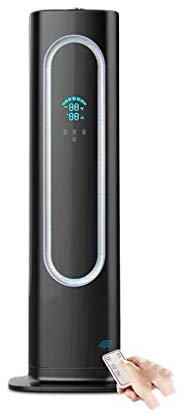 Humidificador para dormitorios Habitaciones grandes Humidificador de pie - Tanque de agua de 8 litros - Temporizador y apagado automático sin agua - para el hogar, dormitorio y oficina Humidificador d