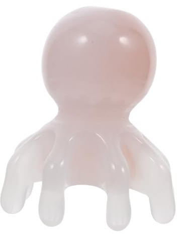 WEKADRIN Portable Octopus Shaped Resin Scalp Massager Comb for Hair Stimulation and Relaxation Manual Head Massage Tool for Spa and Personal Use Compact and Gentle Scalp Stimulator for