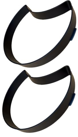 jojofuny Moule à Pavés en Plastique pour Allée de Jardin, Lot de 2, Forme Croissant de Lune, pour Fabrication de Pavés Décoratifs Extérieurs, Résistant et Réutilisable, pour Aménagement