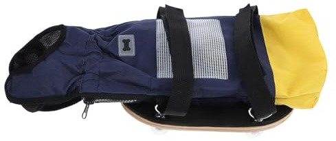 UTHCLO Carrozzina per Cani con Ruote Regolabile in Materiale Resistente, Scooter Portatile per Zampe Posteriori, Supporto per Animali Disabili e Anziani, Adatta a Diverse Taglie