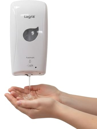 1000ml Wall Mounted Auto Soap Dispenser, Touchless Shower Gel Liquid Shampoo Hand Sanitizer Dispenser Holder