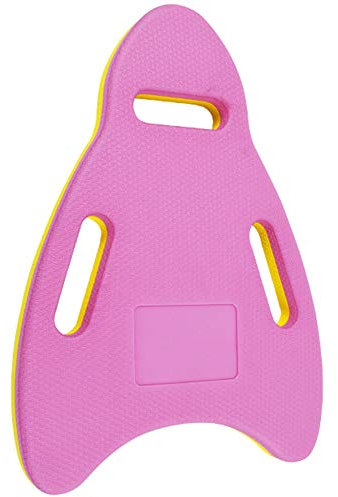 Schwimmtraining Trittbrett,Kinder Hilfs Lernen Schwimmbrett,Erwachsener Mit Griff Schnorcheln Schaumplatte,Kein Geruch Hohe Dichte/Rosa / 44.5x32x3,5cm