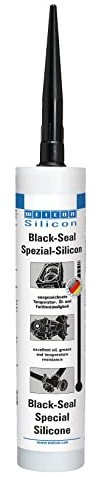 WEICON Black-Seal 310 ml | Silikonkleber | Universaldichtung | Schwarz