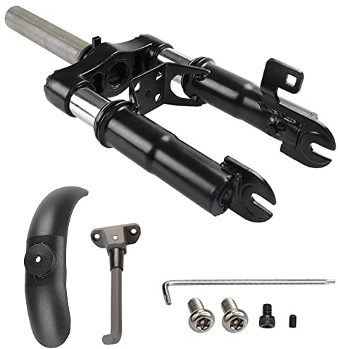 Flycoo Kit de suspension avant de mise à niveau de fourche de suspension pour Segway Ninebot Max G30/G30LP Pièces d'amortissement des chocs de scooter Accessoires anti-vibrations Béquille avec