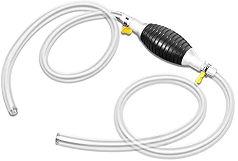 Enkomy Handpumpe, Hand Kraftstoffpumpe, Multifunktions Flüssigkeitssauger,Auto Kraftstofftank Sauger für Wasser, Benzin, Diesel