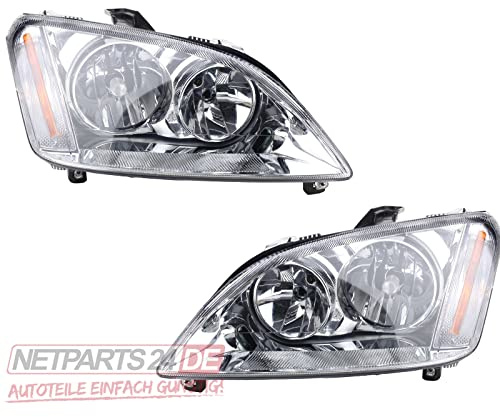 Johns, Scheinwerfer Set Halogen passend für Ford Focus C-MaxH7 H1 ab 03-07