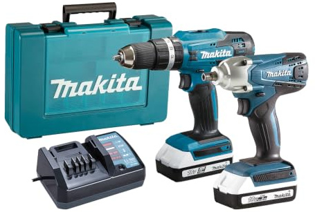 Makita DK18922A 2 Piece 18V Li-ion G-Series Combo Kit Supplied in a Carry Case